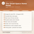 The One-Zone-at-a-Time Method: Small-Space Home Reset (Printable PDF)